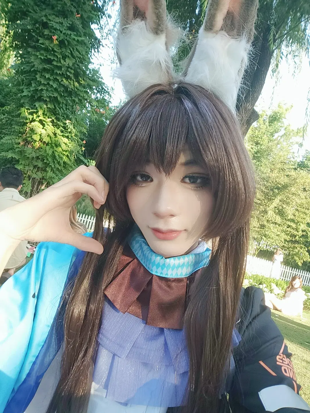 二次元摄影, 明日方舟, 阿米娅cos, 夏日cosplay, 外景cos