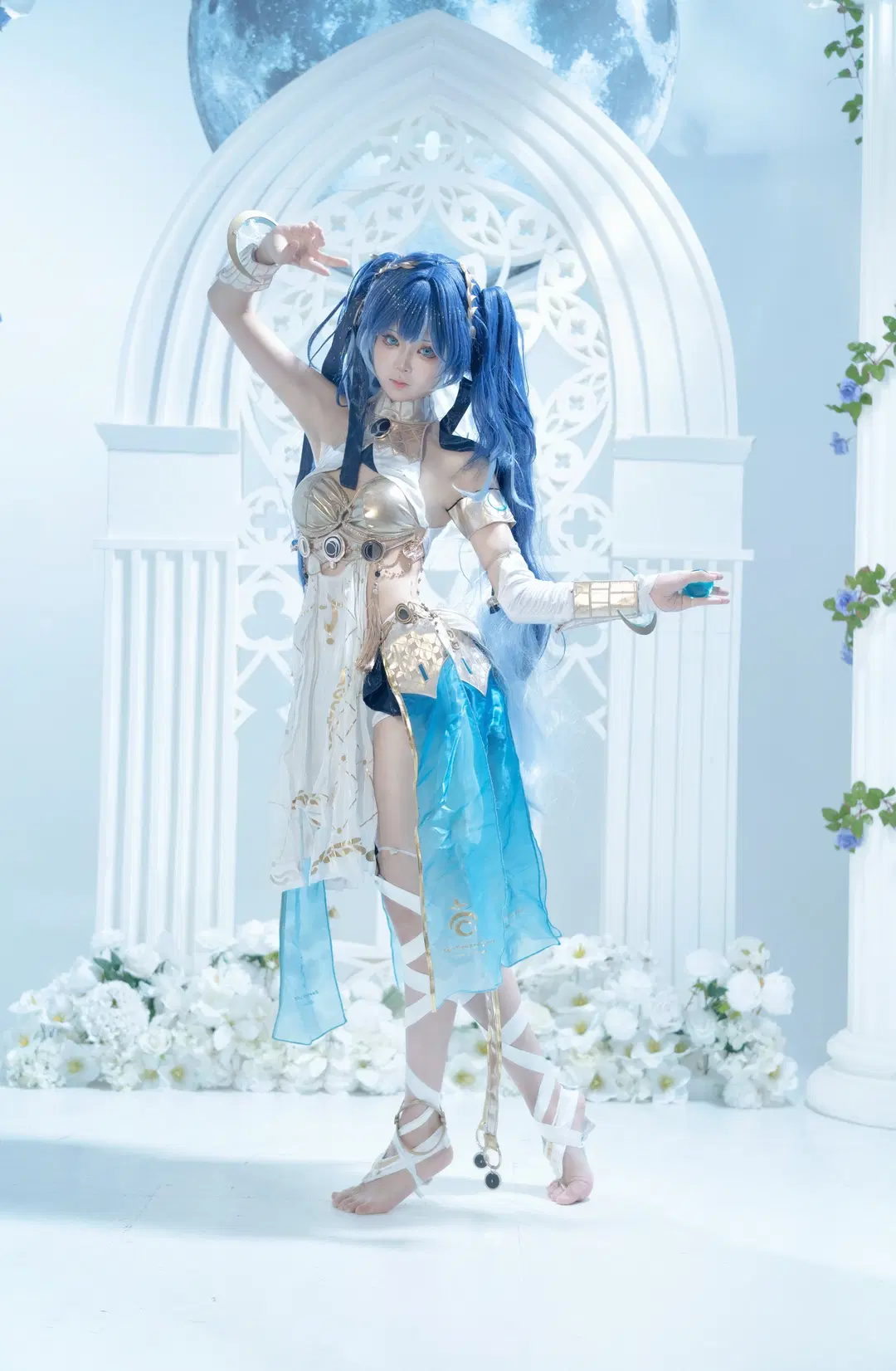 鸣潮, 尤诺cos, 二次元cos, 游戏角色扮演, 奇幻风cos