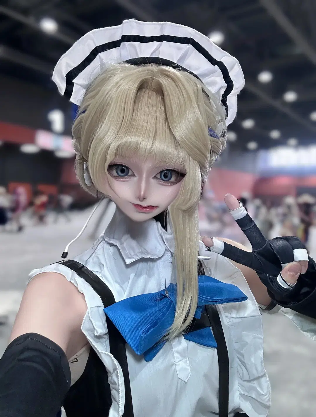 【飛鳥馬トキ コスプレ】『ブルーアーカイブ』メイド服コスプレのこだわりとウィッグセット術：二次元コスプレ＆イベント写真 - 困困糯米鼠 - 2枚目
