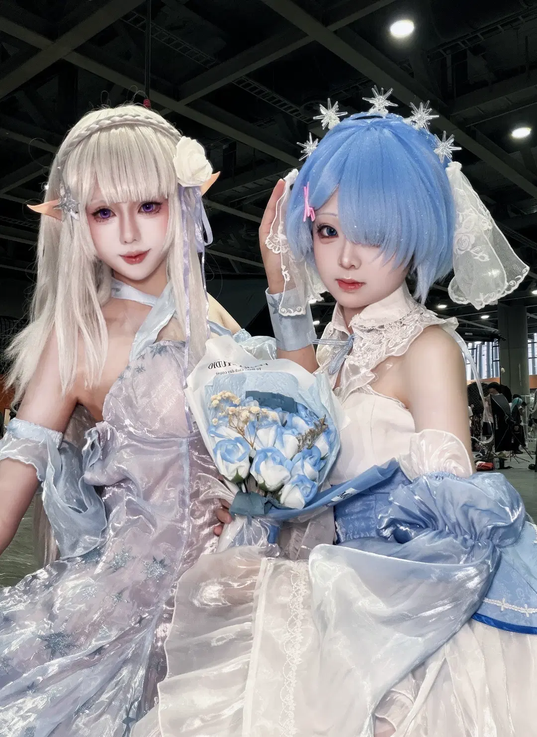 ホタルACGエキスポ, Re:ゼロから始める異世界生活, レム コスプレ, エミリア コスプレ, もし真実の愛に色があるなら