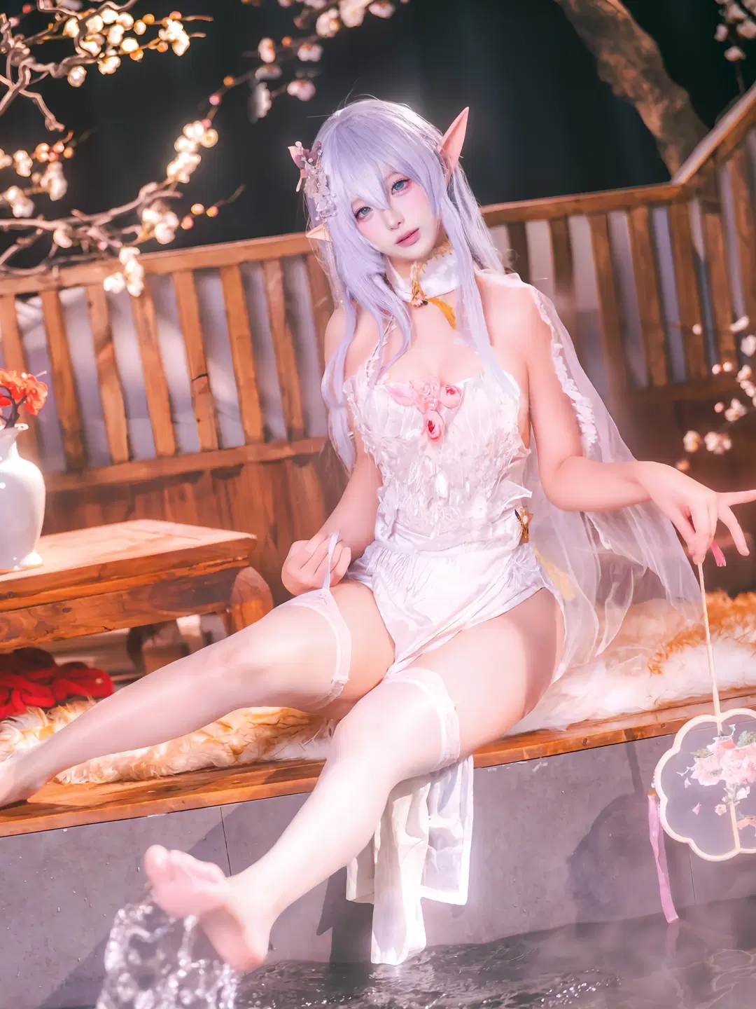 【阿爾比恩cos】碧藍航線 阿爾比恩 溫泉湯屋場景嘗試 - 小鹿九九 - 第2張