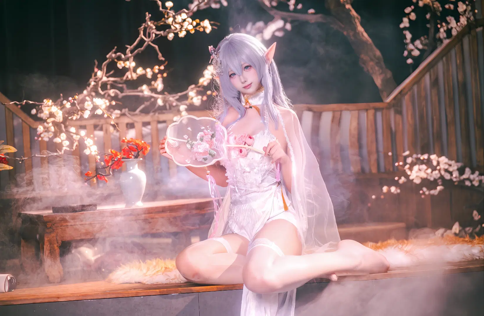 【阿爾比恩cos】碧藍航線 阿爾比恩 溫泉湯屋場景嘗試 - 小鹿九九 - 第3張