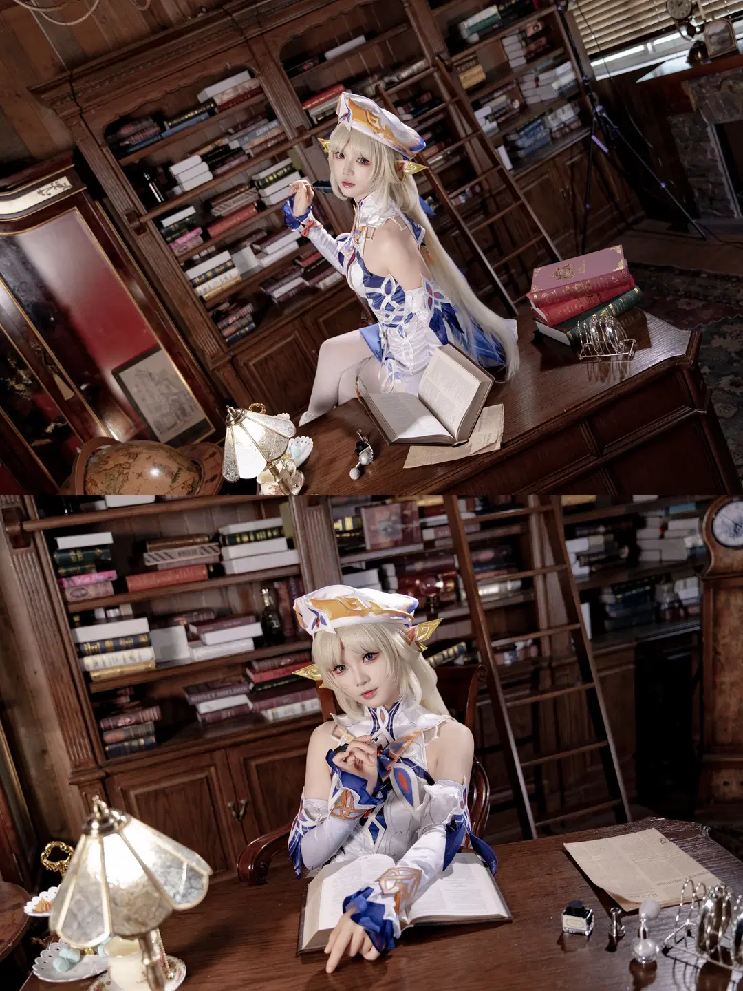 【尼可·莱恩cos】原神魔女会N的书房静谧时刻 - Xu - 第10张