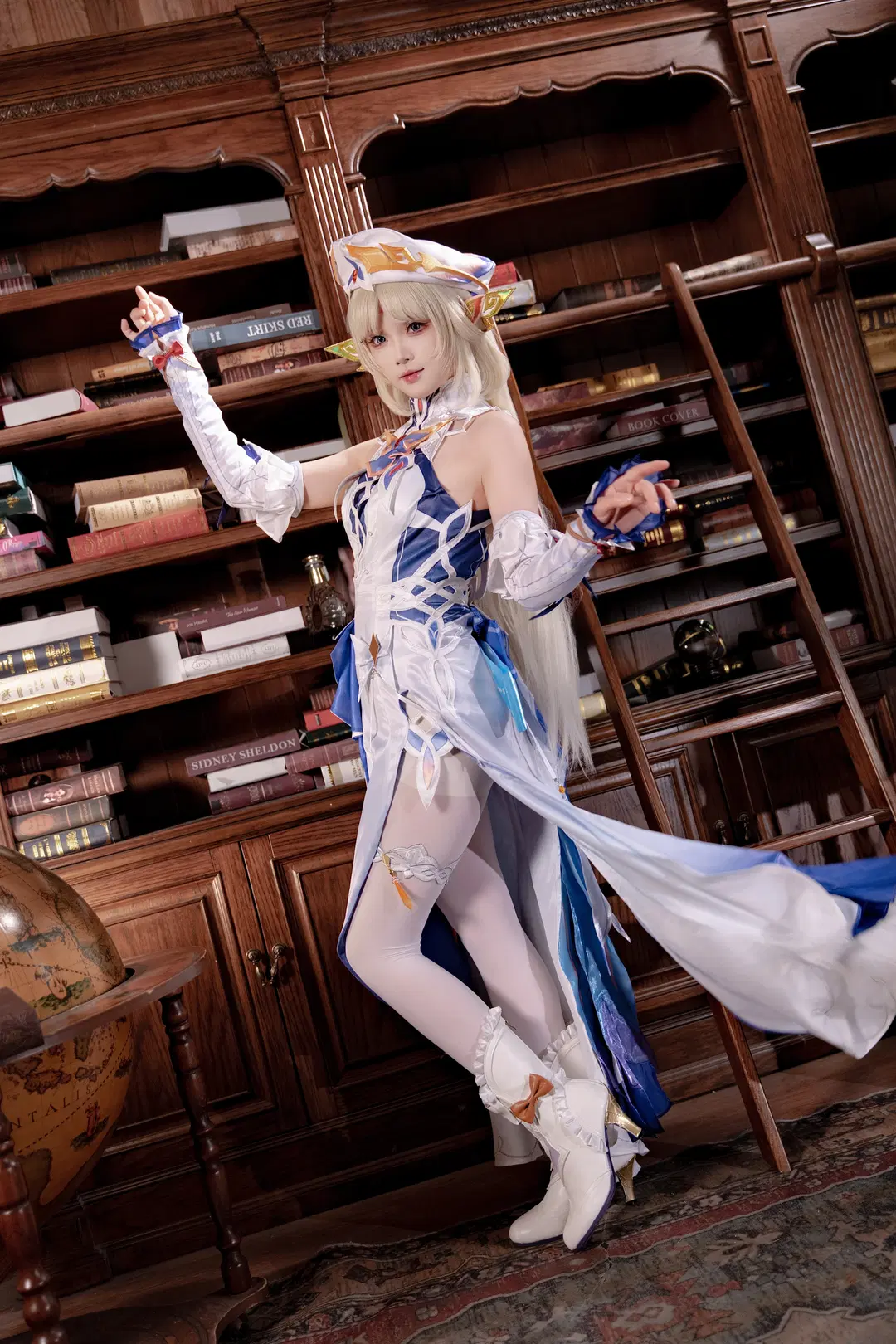 【尼可·莱恩cos】原神魔女会N的书房静谧时刻 - Xu - 第4张
