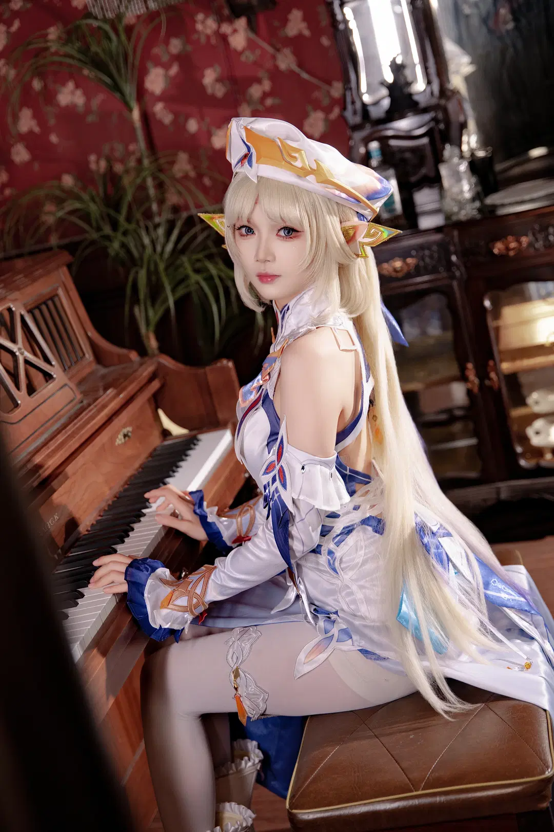 【尼可·莱恩cos】原神魔女会N的书房静谧时刻 - Xu - 第7张