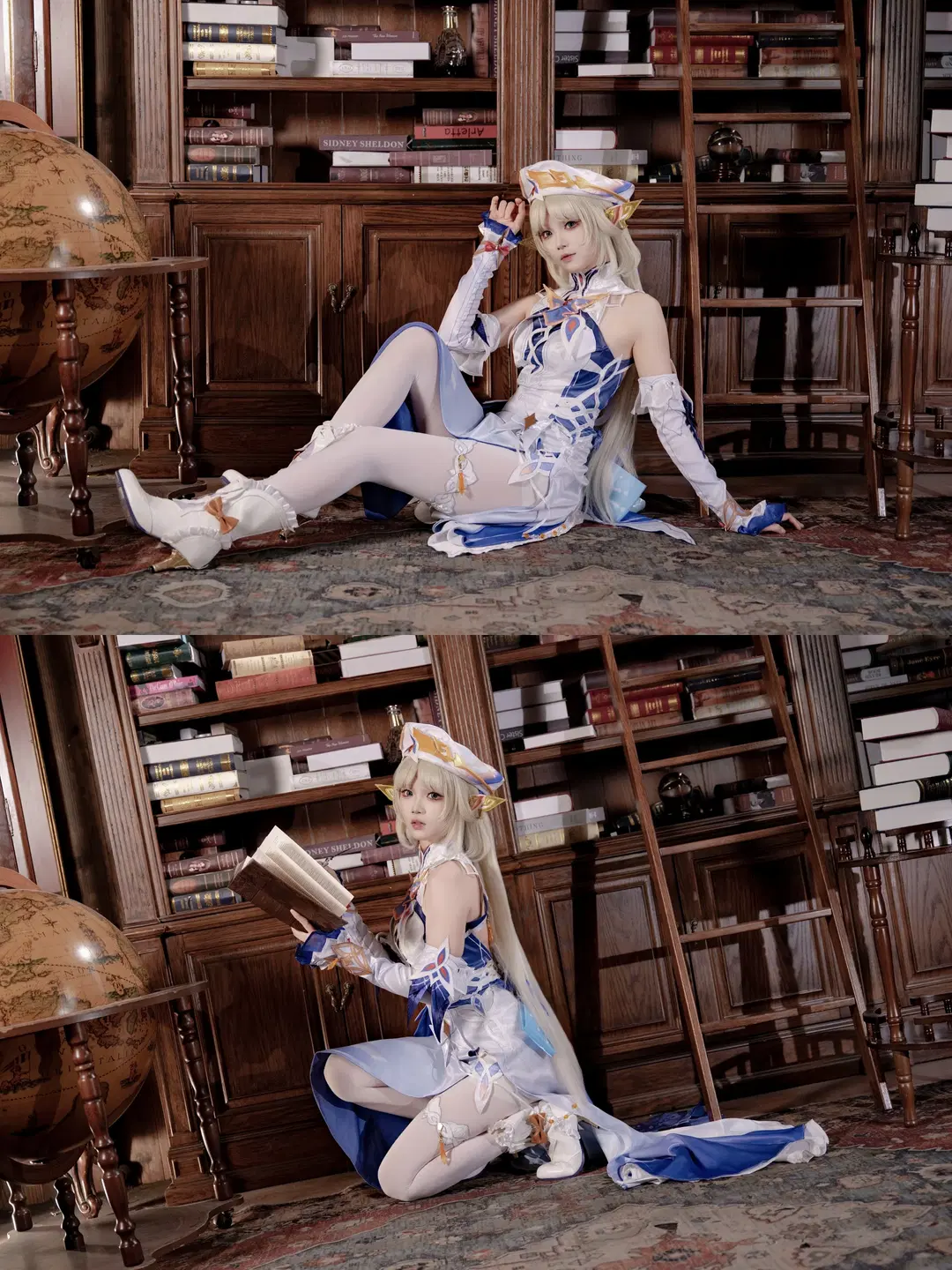 【尼可·莱恩cos】原神魔女会N的书房静谧时刻 - Xu - 第9张