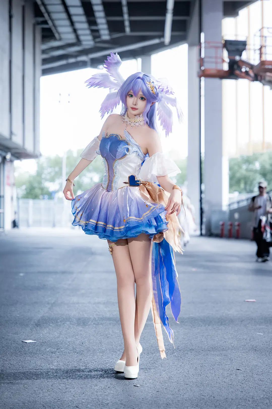 cosplay, Robin cosplay, Photography sharing, Sacred Heart Aria, White stockings