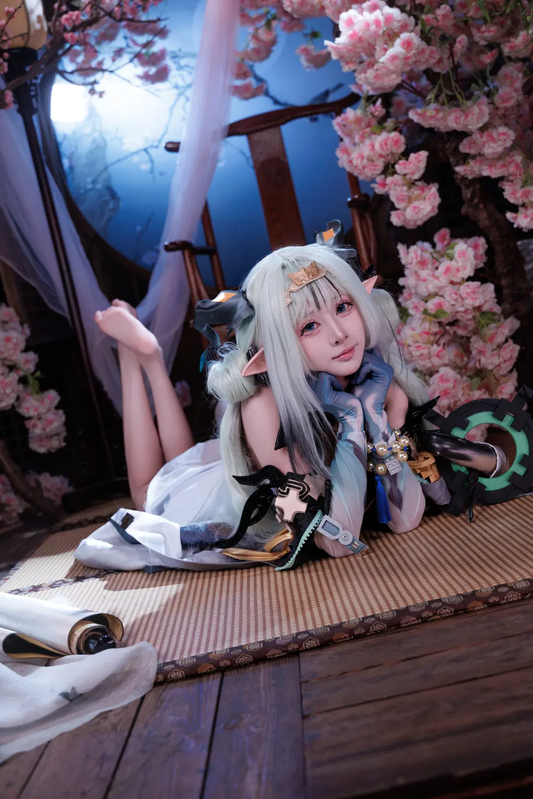 明日方舟, 明日方舟终末地, 游戏cosplay, 丝袜cos, 祀cos
