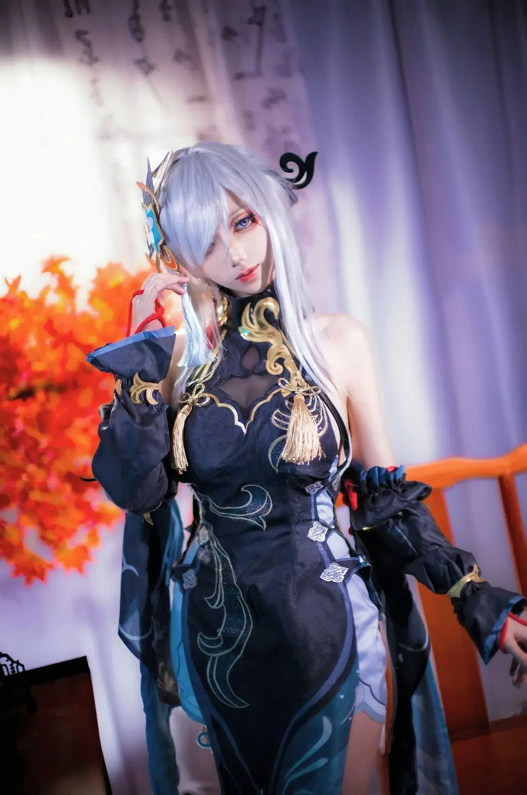 【申鶴 コスプレ】『原神』申鶴の冷艶な佇まいと息をのむ美しきディテール - 晒不干的咸鱼 - 3枚目