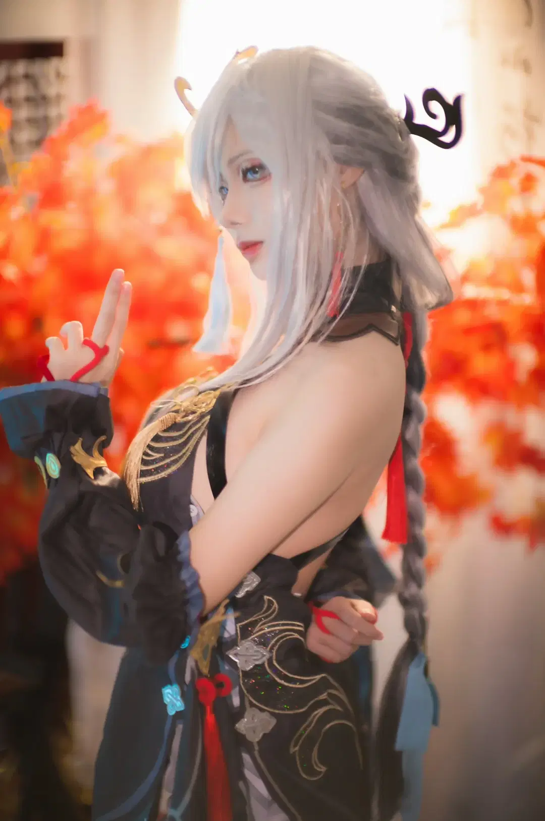 【申鶴 コスプレ】『原神』申鶴の冷艶な佇まいと息をのむ美しきディテール - 晒不干的咸鱼 - 4枚目