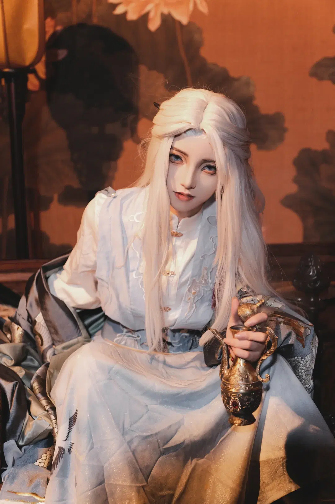【約瑟夫cos】第五人格私設，銀髮與彼岸花的幻境 - 晒不干的咸鱼 - 第2張