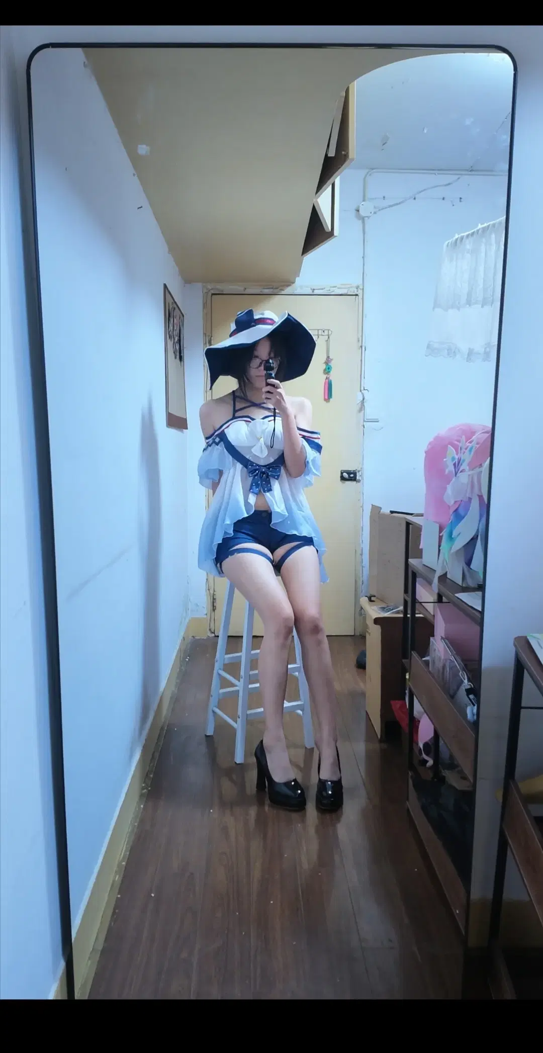 【斯卡蒂cos】明日方舟驭浪斯卡蒂试衣体验 - 秦渊w - 第2张