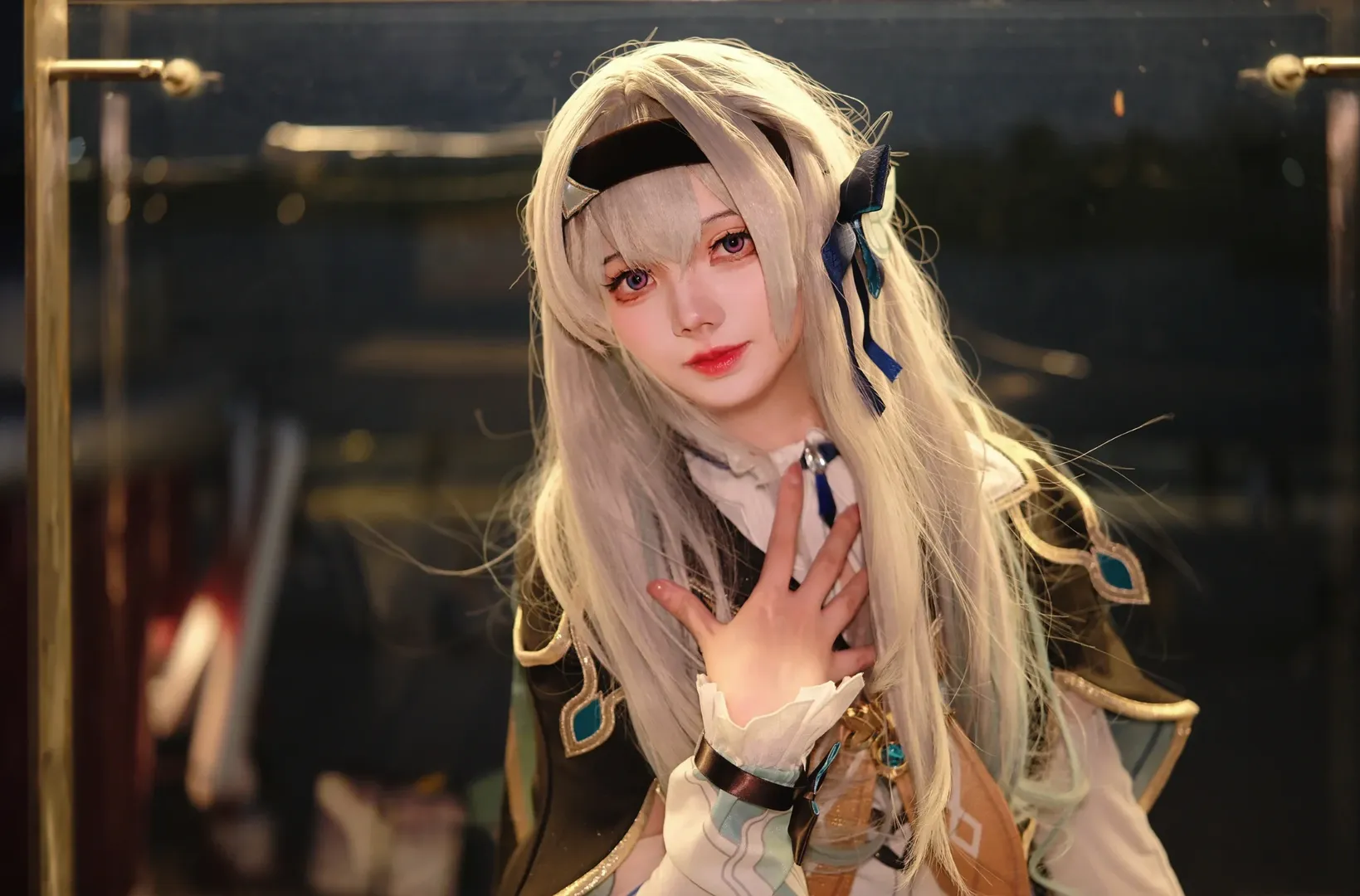 角色扮演, 崩壞星穹鐵道, 流螢cos, 二次元cos, 銀髮cos