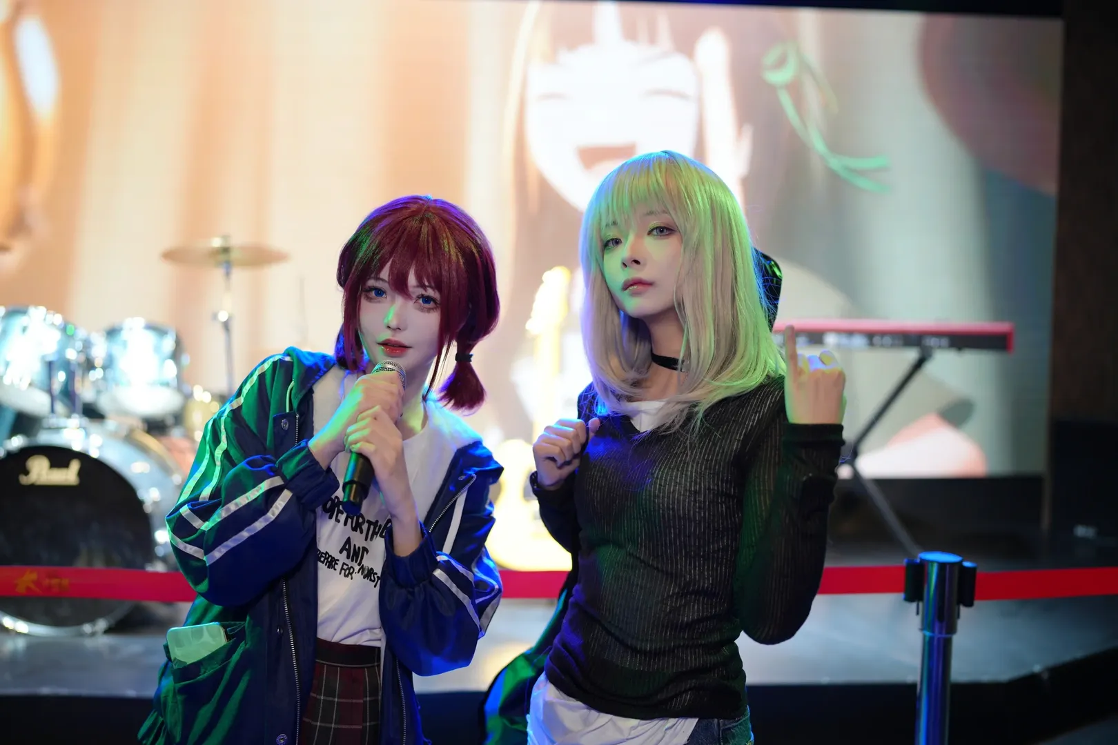 cosplay, 哭泣少女乐队, 井芹仁菜cos, 河原木桃香cos, gbc快闪 - 第4张