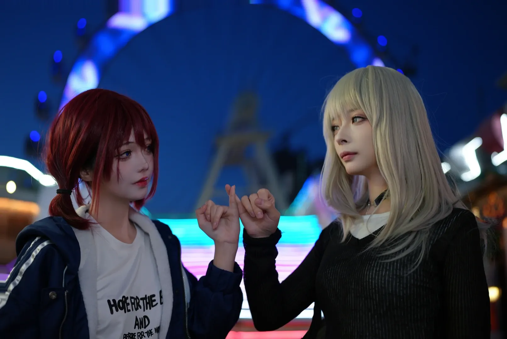 cosplay, 哭泣少女乐队, 井芹仁菜cos, 河原木桃香cos, gbc快闪 - 第6张