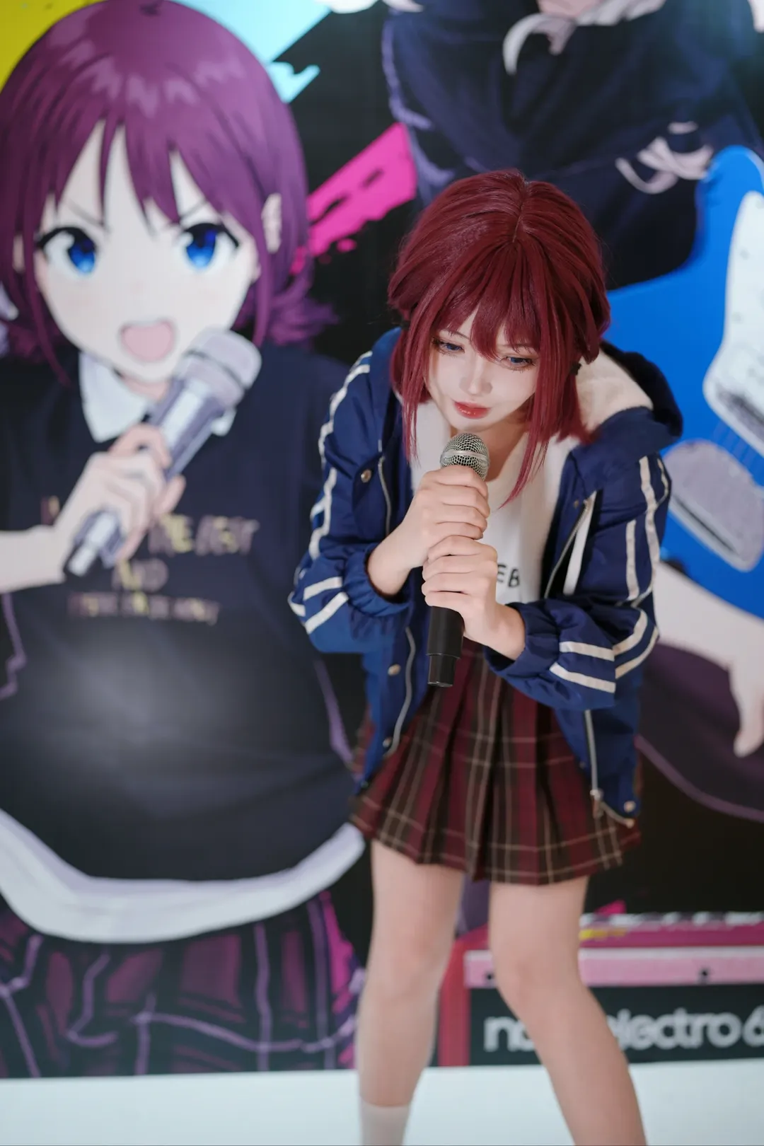 cosplay, 哭泣少女乐队, 井芹仁菜cos, 河原木桃香cos, gbc快闪 - 第9张