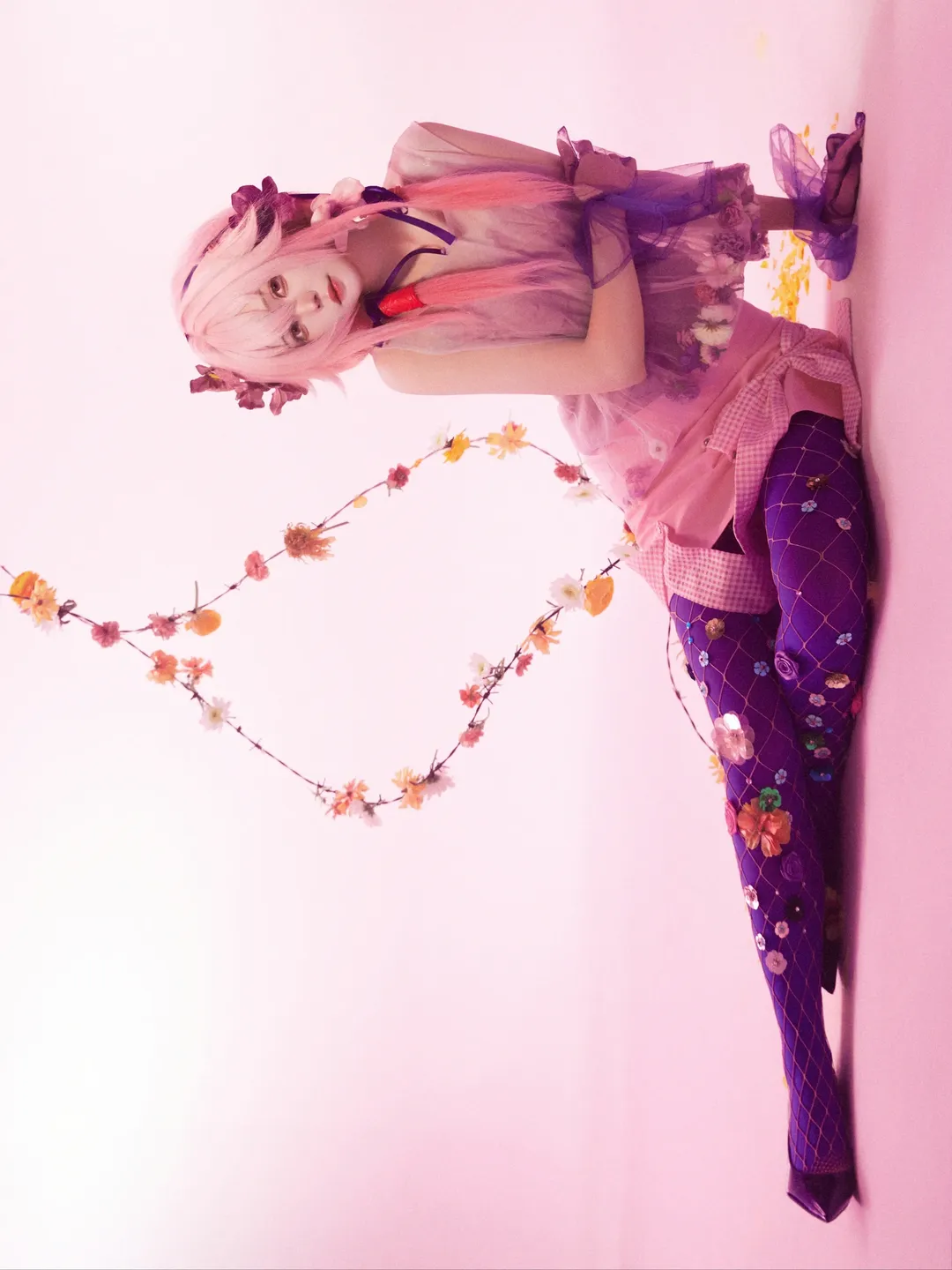 cosplay, 楪祈cos, 罪恶王冠, 丝袜, 创意摄影 - 第6张