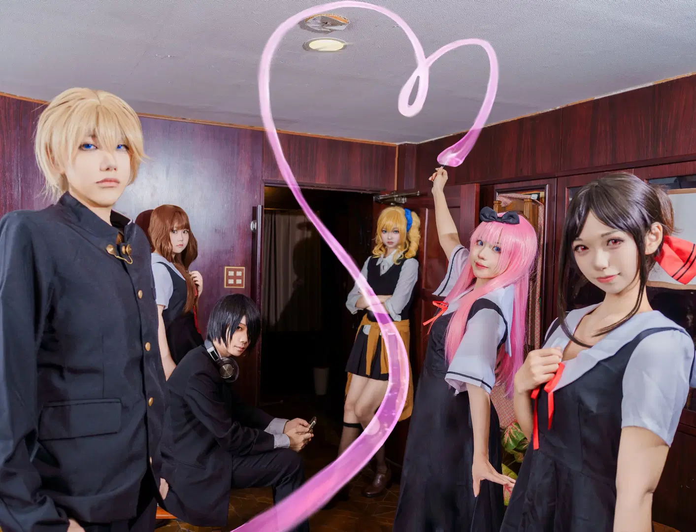 [Kaguya-sama: Love Is War Full Cast Cosplay] Geniuses' Love Brain War: Cosplay Group Photo Chronicle by 盈杏 - Image 2
