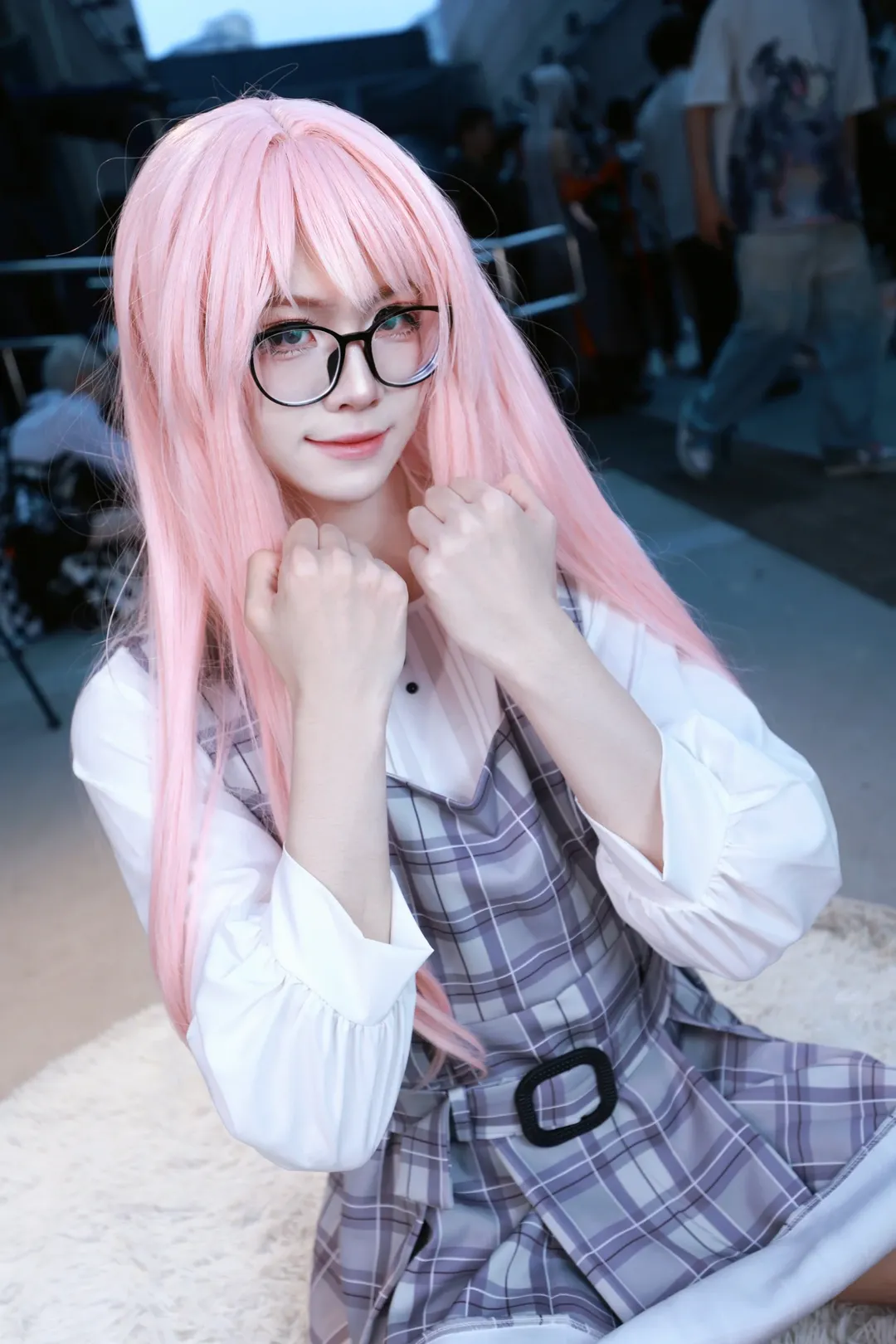 イベント写真, 杭州中国国際漫画アニメフェスティバル, BanG Dream! It's MyGO!!!!!, 千早愛音 コスプレ, 女装男子 - 3枚目