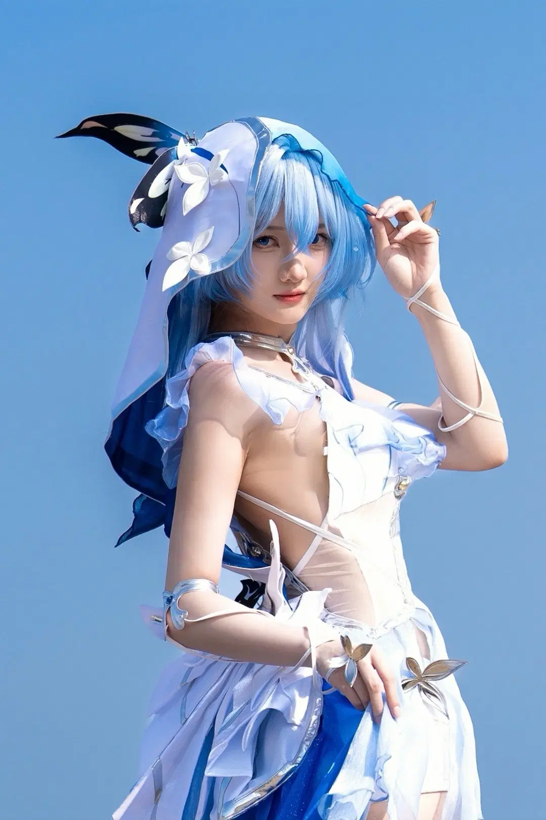 【守岸人cos】鸣潮海边的蓝色幻梦 - 只要三分糖 - 第2张