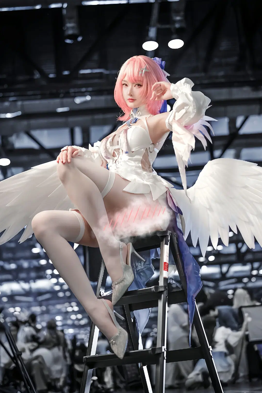 二次元, cosplay, 白丝, 北京ijoy漫展, 蕾米埃尔cos