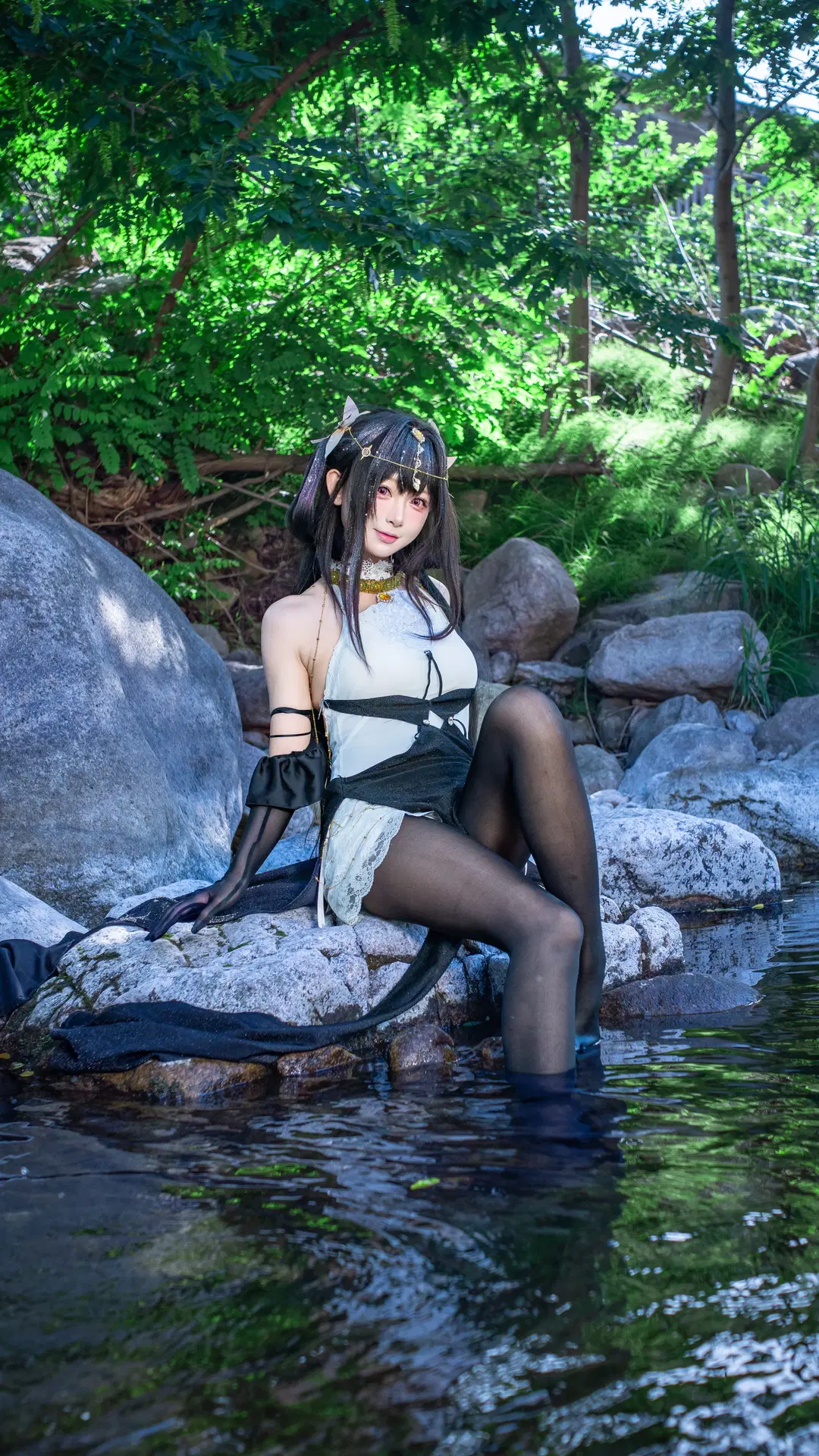 [Zhen Hai cosplay] Azur Lane: Cool Refreshment and Allure by Forest Streams by 租客的鱼 - Image 5