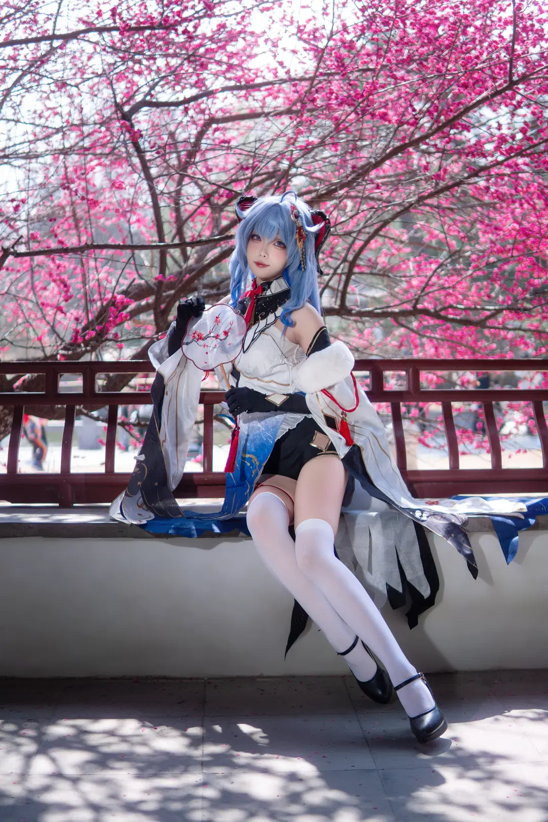 【甘雨cos】原神甘雨雪中红梅旗袍 - 租客的鱼 - 第2张