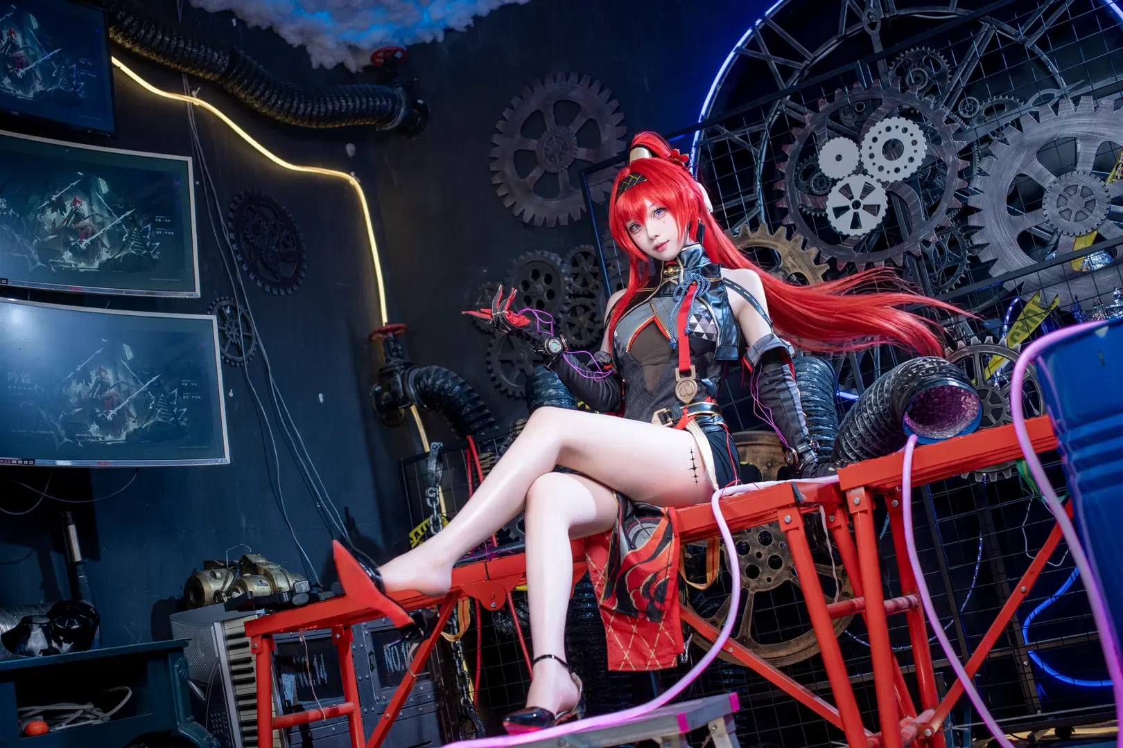 【吟霖cos】崩坏星穹铁道里的赛博机械师 - 租客的鱼 - 第4张