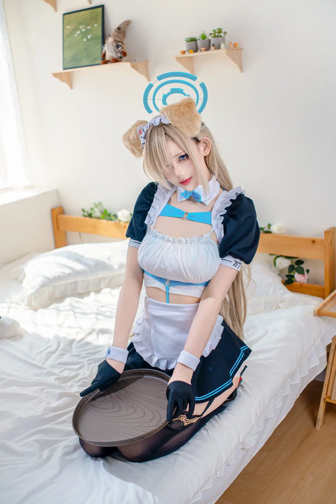 [Asuna cosplay] Blue Archive Maid Outfit: Today's Cleaning Duty by 租客的鱼 - Image 3