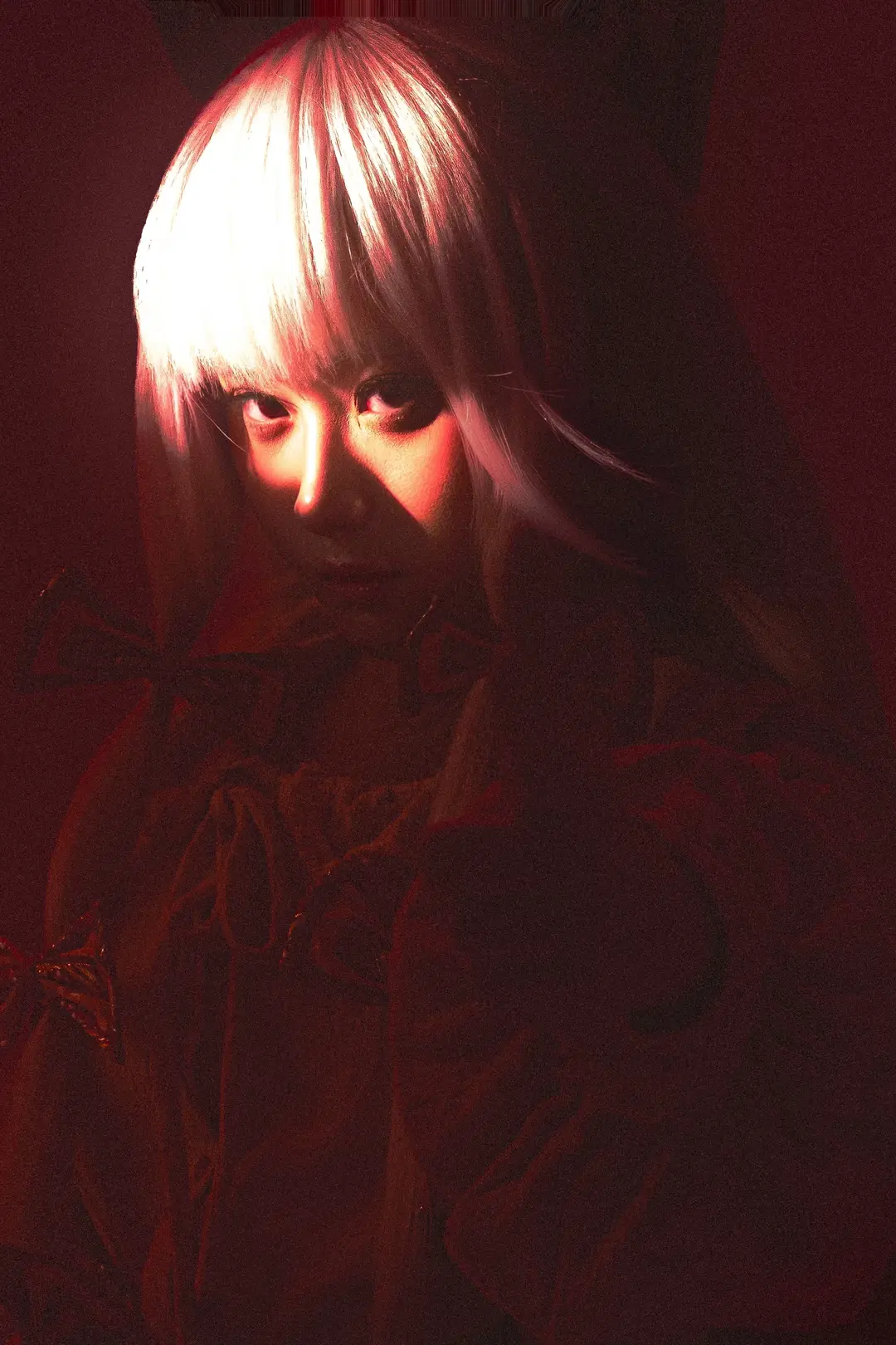 【藤原妹紅コスプレ】東方永夜抄 竹林の業火、素顔は気だるげな「不良少女」 - 暮山紫薯 - 3枚目