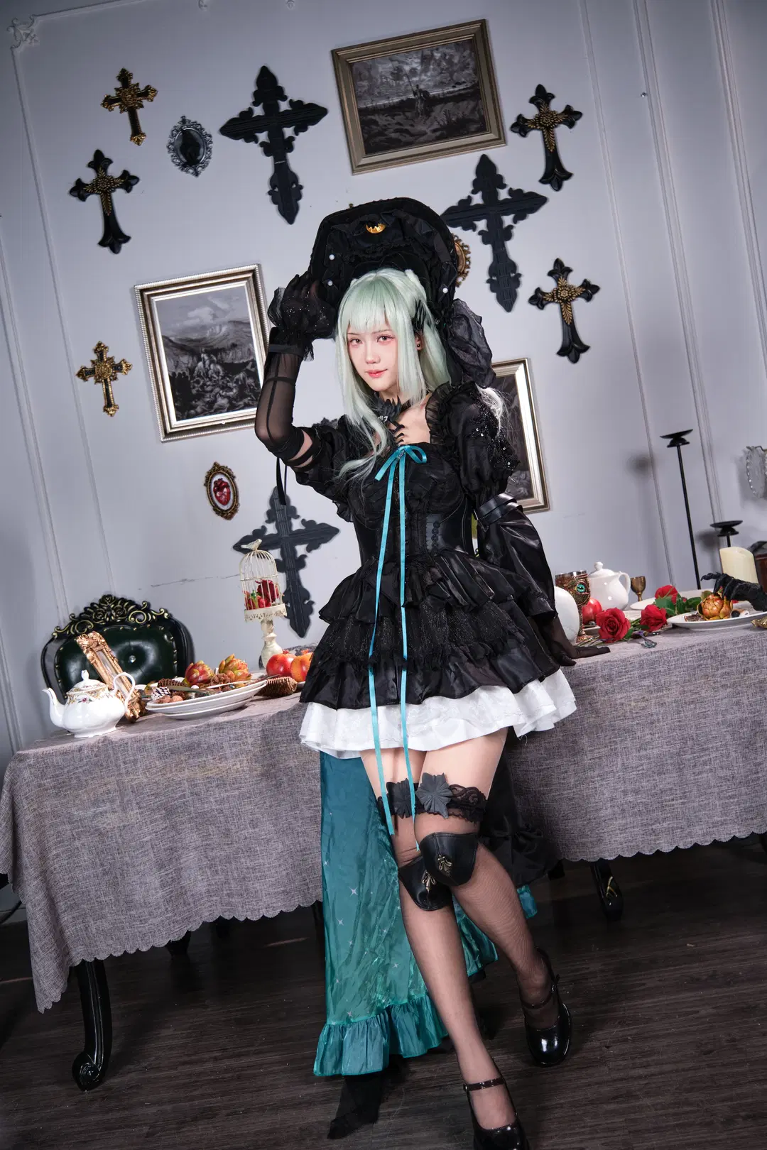 【若葉睦コスプレ】アークナイツコラボキャラ、操り人形のような冷淡さを神再現 - GOODLUCK好兆头 - 11枚目