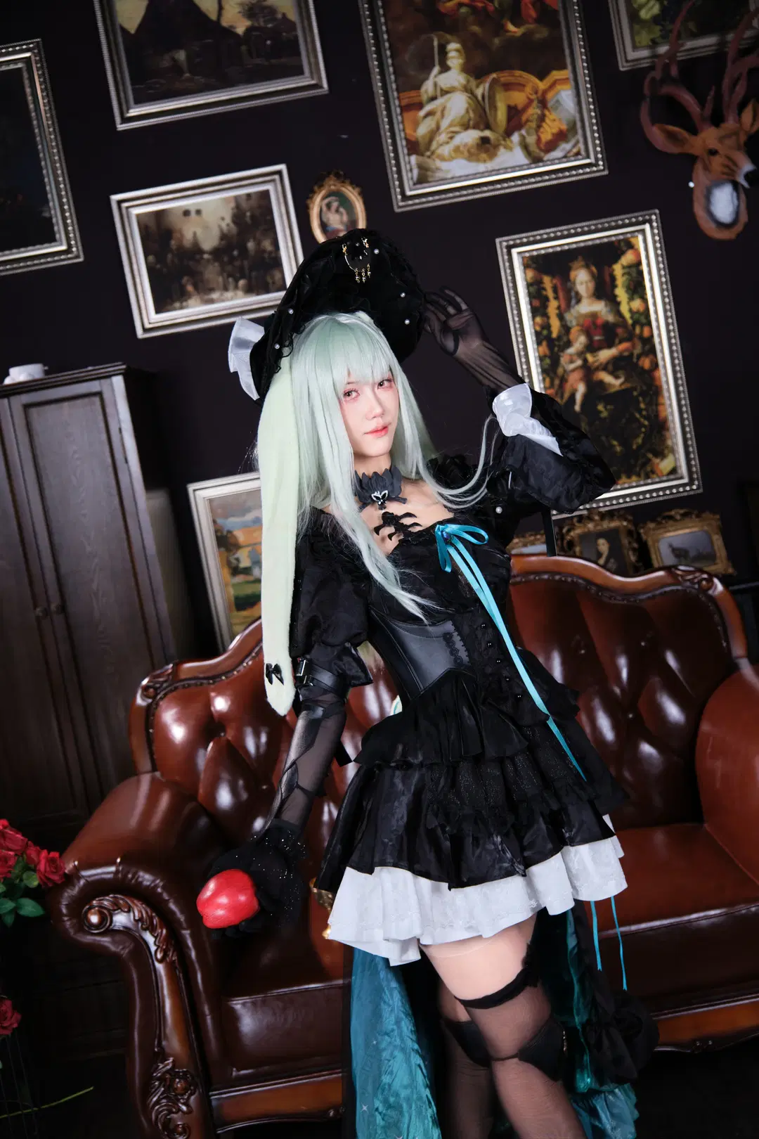 【若葉睦コスプレ】アークナイツコラボキャラ、操り人形のような冷淡さを神再現 - GOODLUCK好兆头 - 18枚目