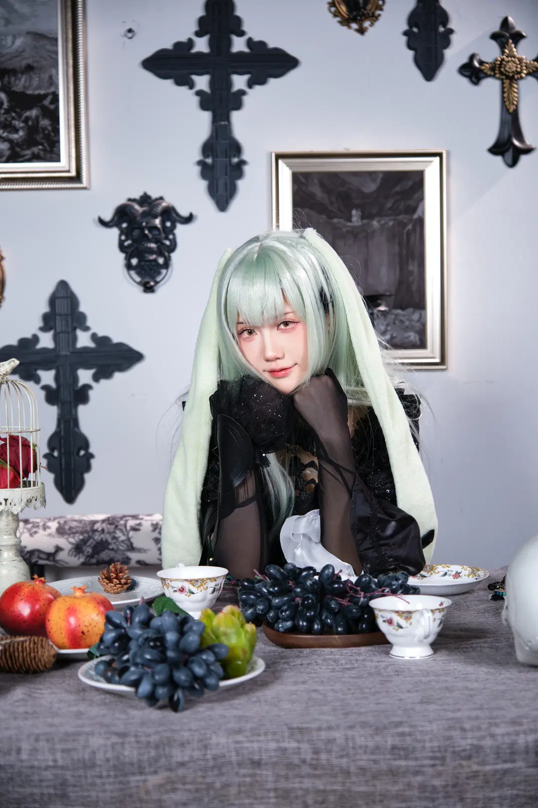 【若葉睦コスプレ】アークナイツコラボキャラ、操り人形のような冷淡さを神再現 - GOODLUCK好兆头 - 9枚目