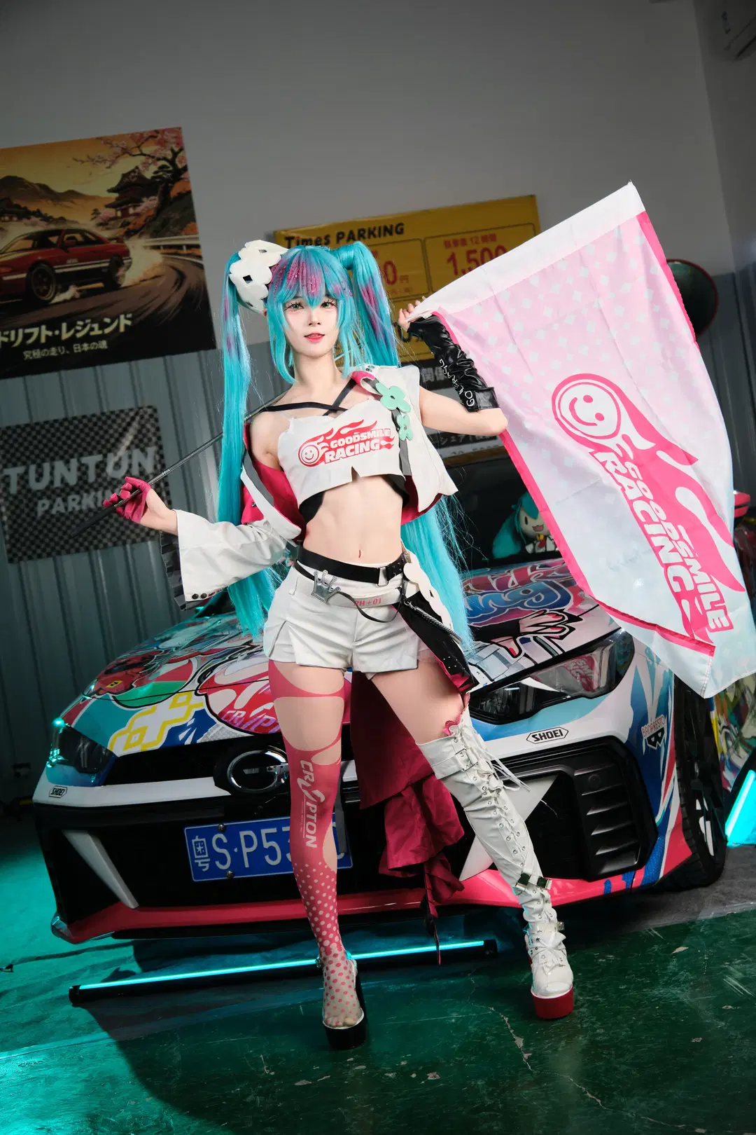 【初音未来cos】车库里的赛车初音，呈现速度与激情 - GOODLUCK好兆头 - 第3张