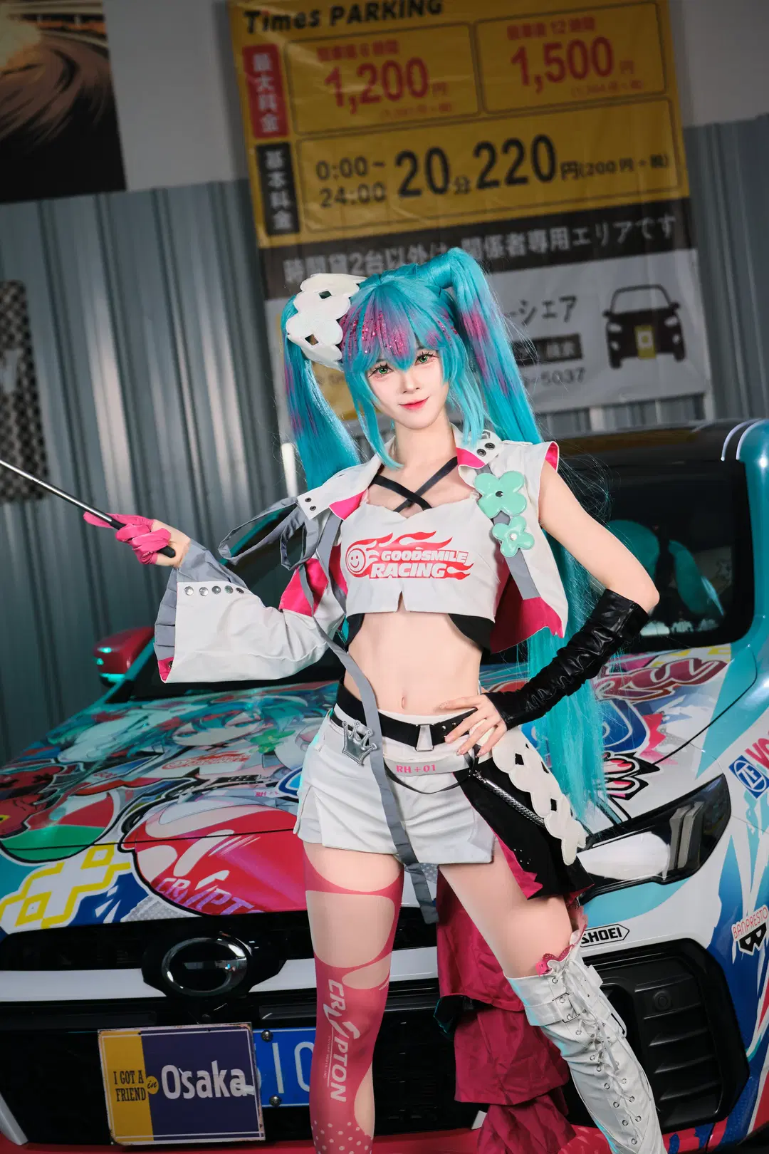 【初音未来cos】车库里的赛车初音，呈现速度与激情 - GOODLUCK好兆头 - 第6张