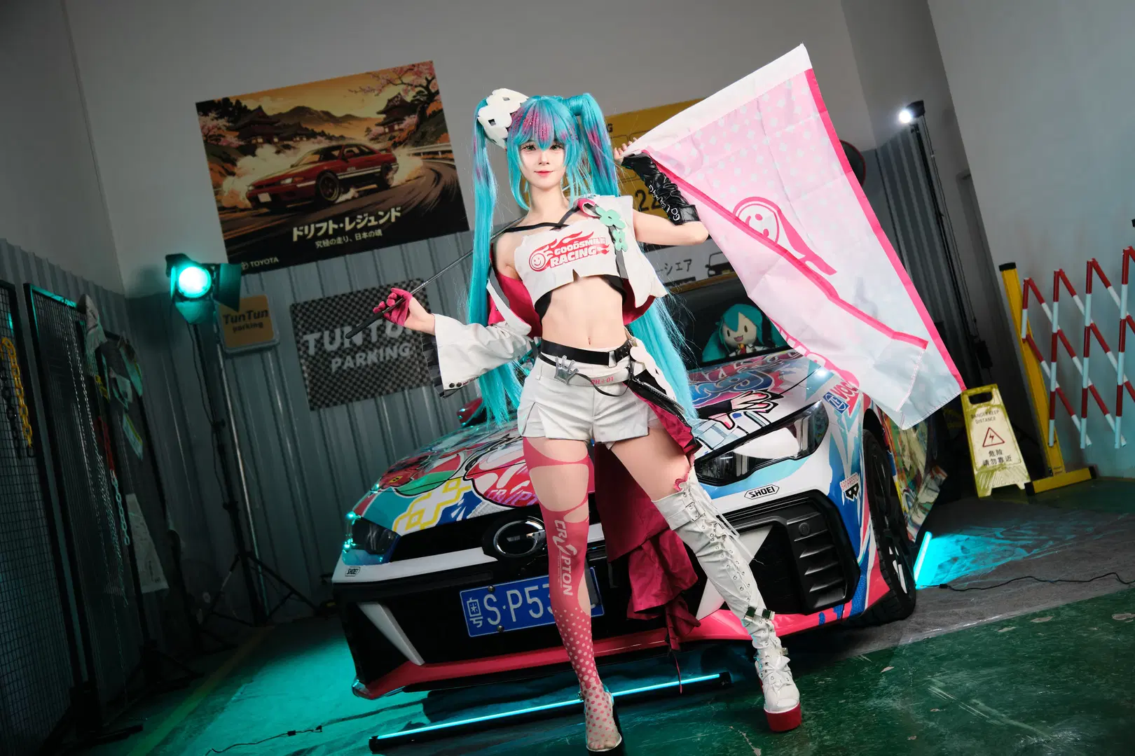 【初音未来cos】车库里的赛车初音，呈现速度与激情 - GOODLUCK好兆头 - 第8张