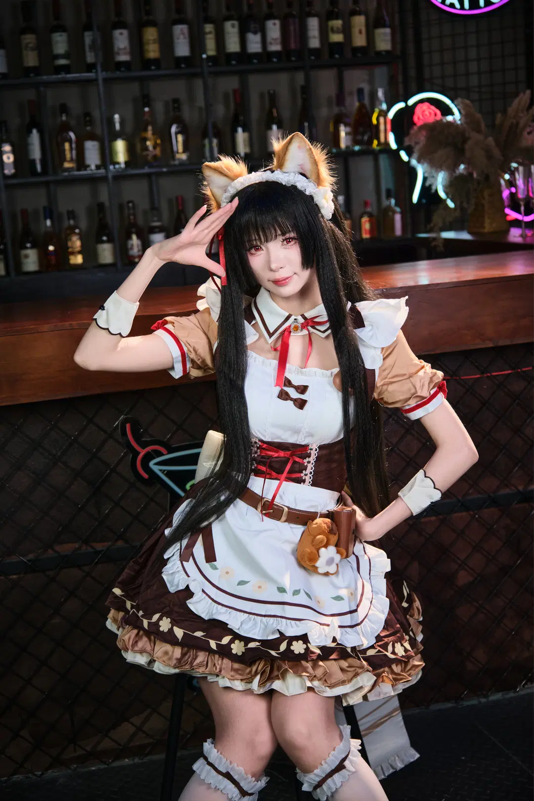 【千咲cos】鳴潮千咲女僕咖啡廳，這套搭配絕了 - GOODLUCK好兆头 - 第11張