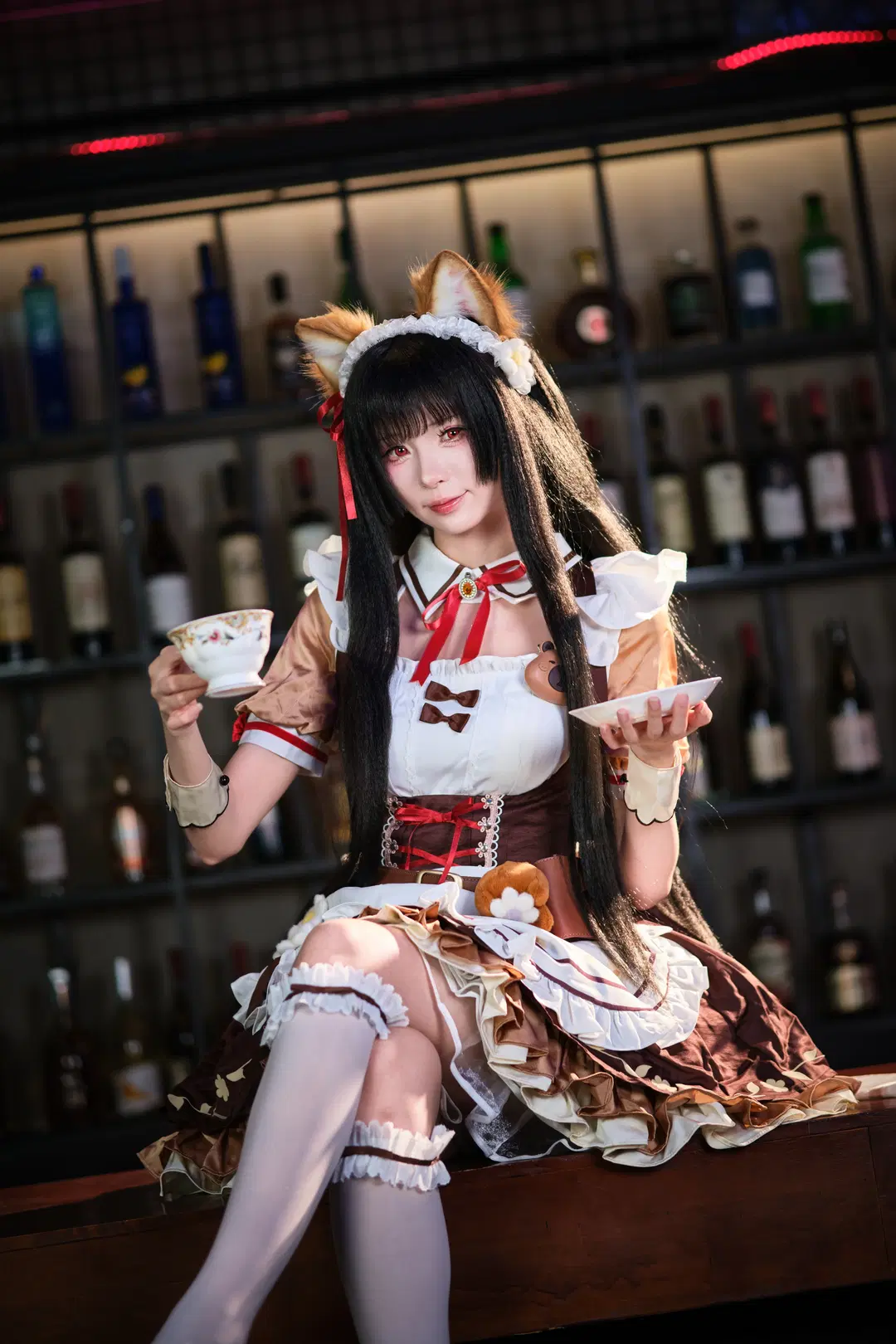 【千咲cos】鳴潮千咲女僕咖啡廳，這套搭配絕了 - GOODLUCK好兆头 - 第15張