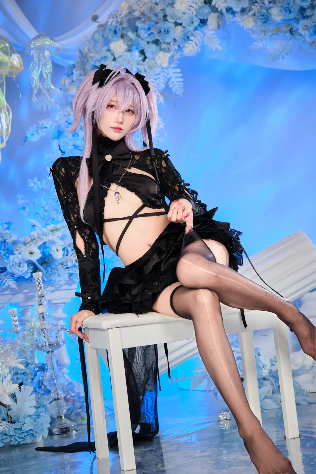【莉贝雷利奥cos】胜利女神妮姬梦境湖的暗黑水母少女 - GOODLUCK好兆头 - 第2张