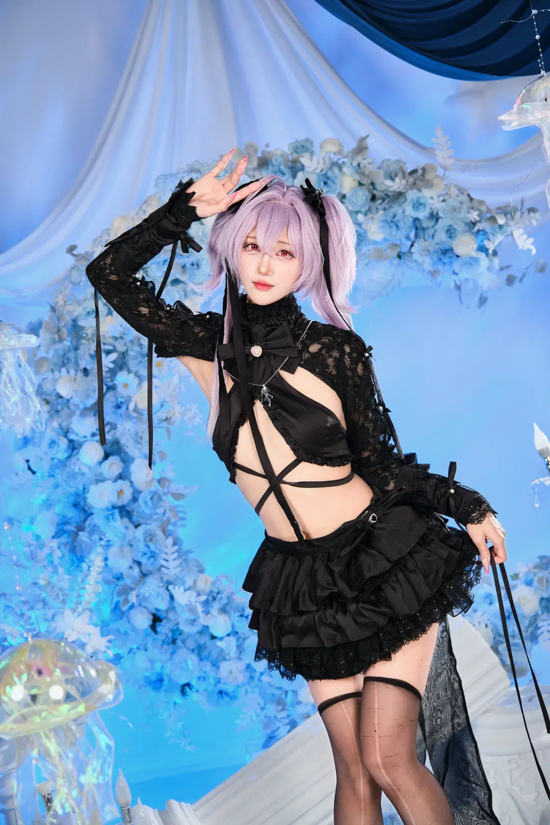 【莉贝雷利奥cos】胜利女神妮姬梦境湖的暗黑水母少女 - GOODLUCK好兆头 - 第3张