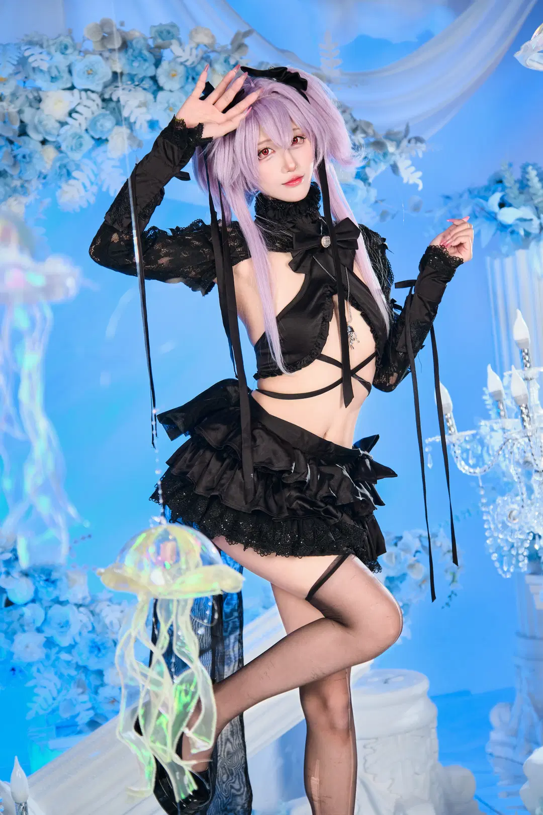 【莉贝雷利奥cos】胜利女神妮姬梦境湖的暗黑水母少女 - GOODLUCK好兆头 - 第6张