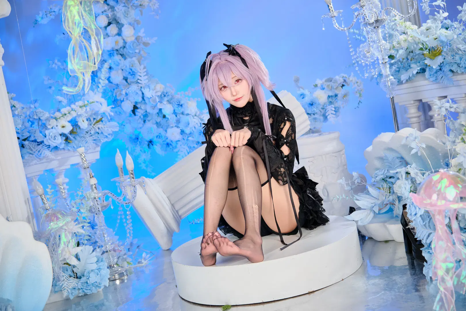 【莉贝雷利奥cos】胜利女神妮姬梦境湖的暗黑水母少女 - GOODLUCK好兆头 - 第8张