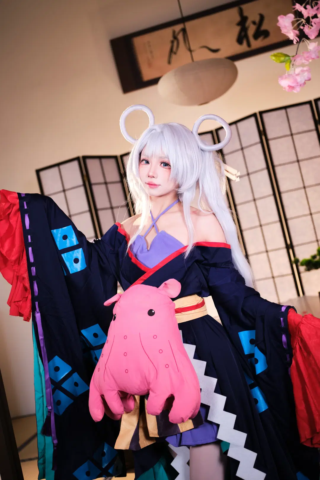 【月見ヤチヨコスプレ】『超かぐや姫！』桜の下で交わす和風コスプレの約束 - GOODLUCK好兆头 - 10枚目