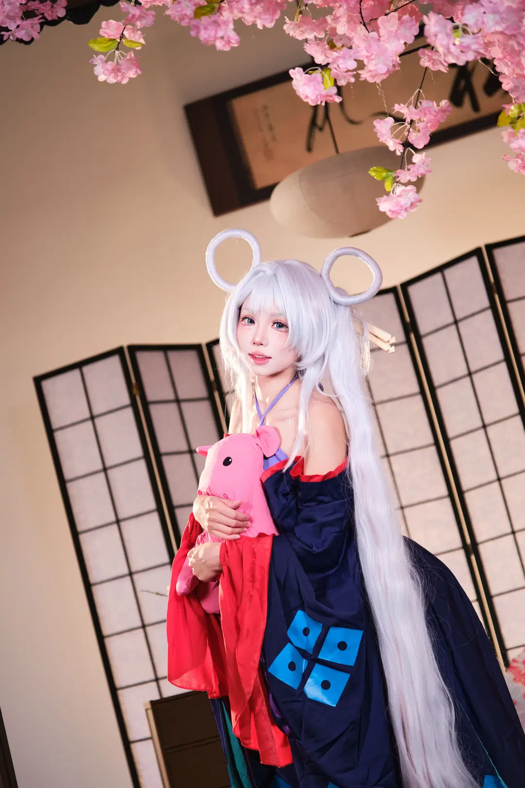 【月見ヤチヨコスプレ】『超かぐや姫！』桜の下で交わす和風コスプレの約束 - GOODLUCK好兆头 - 11枚目
