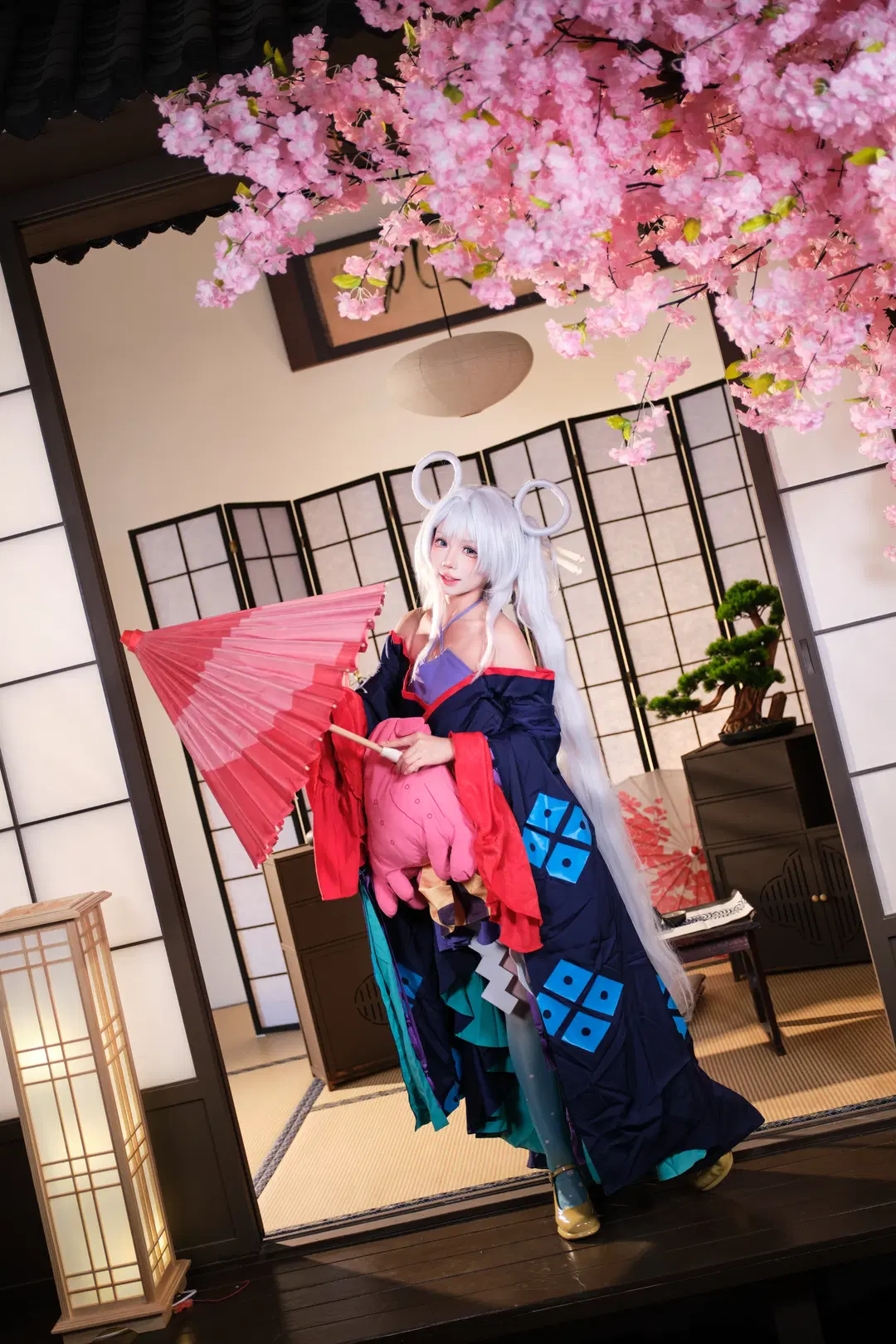 【月見ヤチヨコスプレ】『超かぐや姫！』桜の下で交わす和風コスプレの約束 - GOODLUCK好兆头 - 12枚目