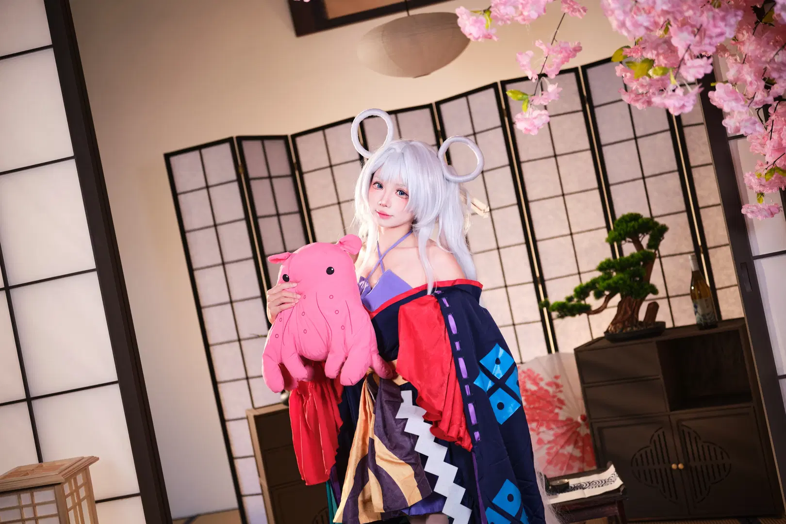 【月見ヤチヨコスプレ】『超かぐや姫！』桜の下で交わす和風コスプレの約束 - GOODLUCK好兆头 - 16枚目