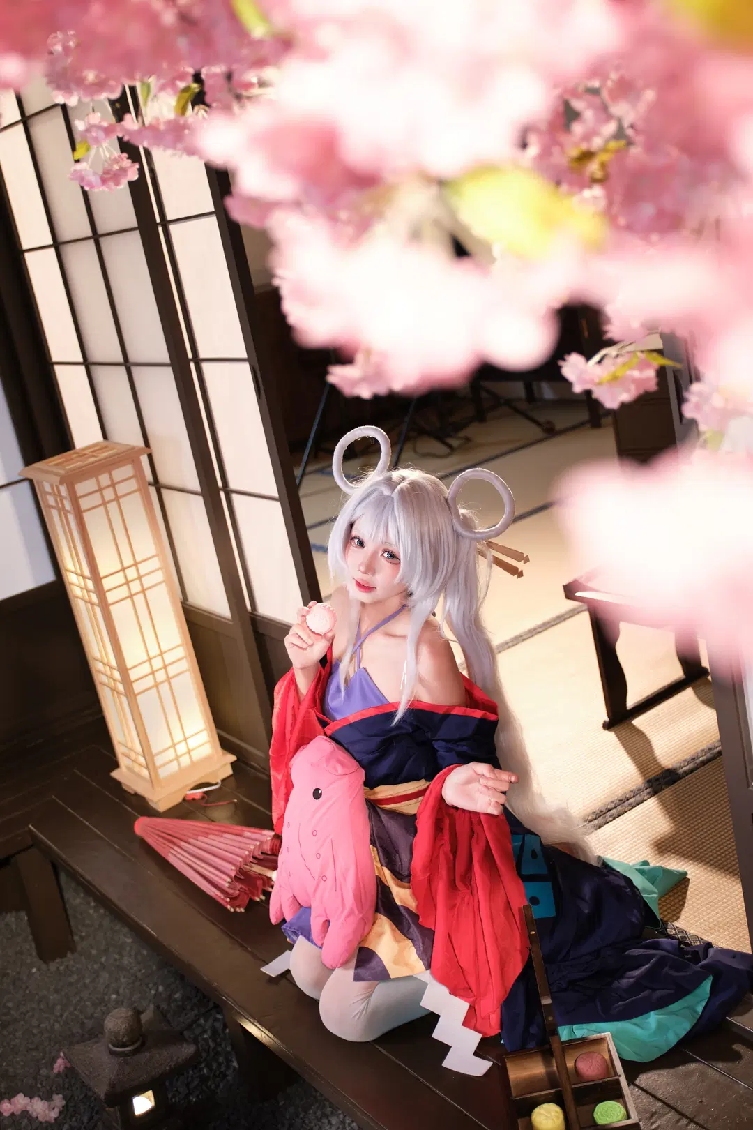 【月見ヤチヨコスプレ】『超かぐや姫！』桜の下で交わす和風コスプレの約束 - GOODLUCK好兆头 - 17枚目