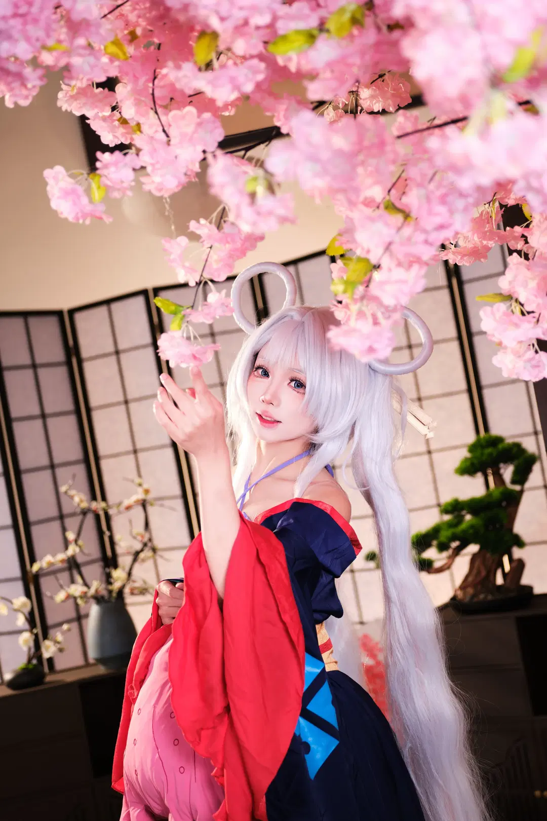 【月見ヤチヨコスプレ】『超かぐや姫！』桜の下で交わす和風コスプレの約束 - GOODLUCK好兆头 - 6枚目