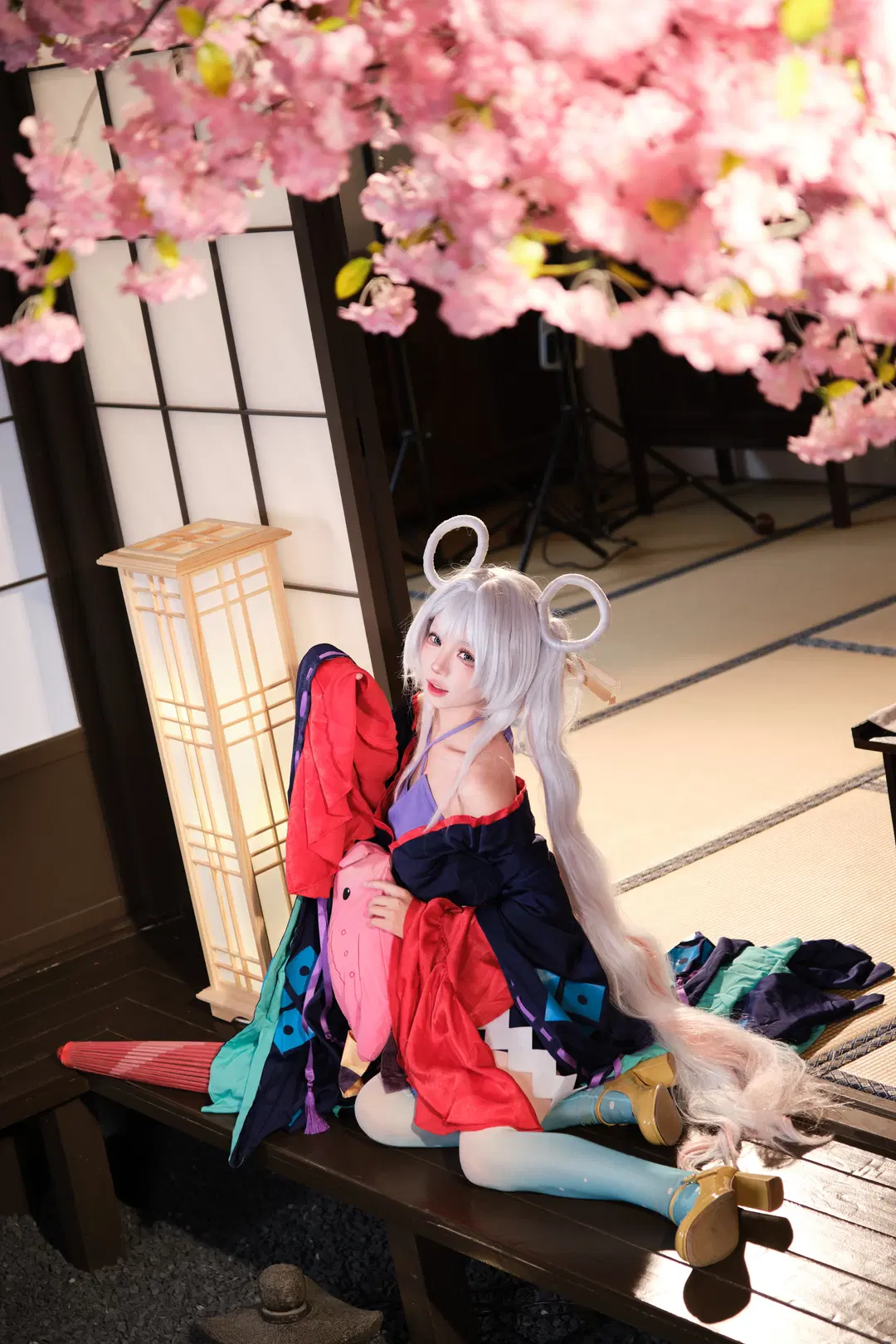 【月見ヤチヨコスプレ】『超かぐや姫！』桜の下で交わす和風コスプレの約束 - GOODLUCK好兆头 - 8枚目