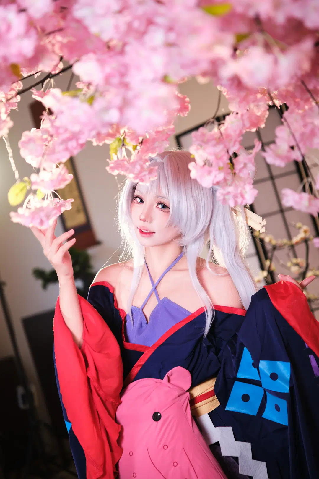 【月見ヤチヨコスプレ】『超かぐや姫！』桜の下で交わす和風コスプレの約束 - GOODLUCK好兆头 - 9枚目